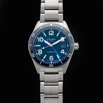 Glashütte Original SeaQ 1-39-11-09-81-70 Blue Dial