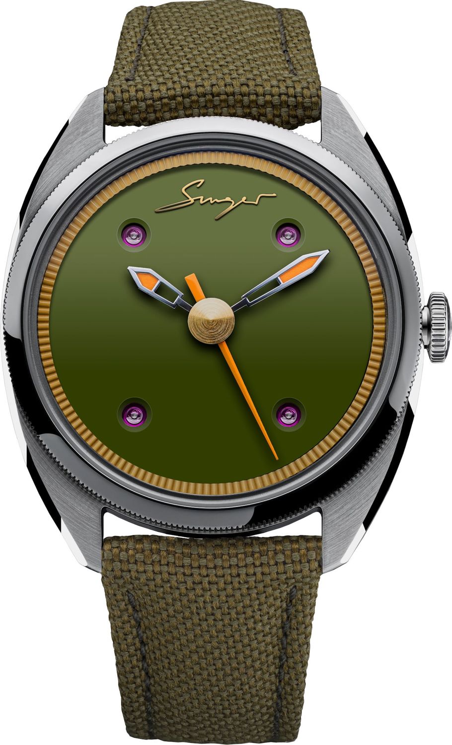 Singer Reimagined Caballero Green - Exquisite Timepieces