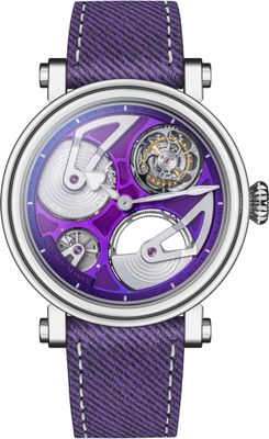 Speake Marin 914211570 Openworked Tourbillon Purple Hour 42mm