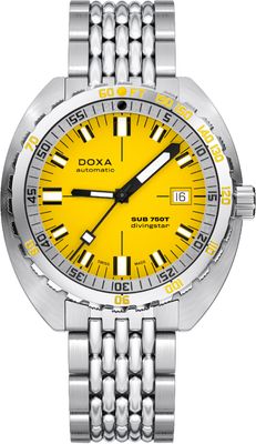 DOXA SUB 750T Divingstar 825.10.361.10 On Bracelet