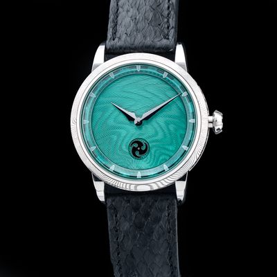 GoS Norrsken Northern Lights Guilloche Green