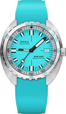 DOXA SUB 750T Aquamarine 825.10.241.25 On Strap