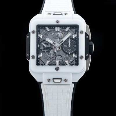 Hublot 821.HX.0170.RX Square Bang Unico White Ceramic