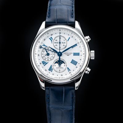 Longines L2.773.4.71.2 Master Collection 42mm Silver Dial