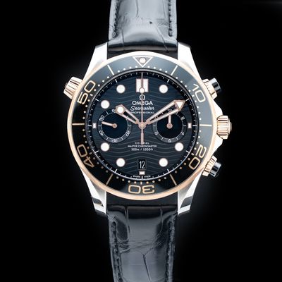 Omega 210.22.44.51.01.001 Seamaster Diver 300M Master Chronometer Steel and Gold