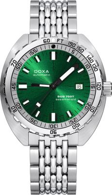 DOXA SUB 750T Sea Emerald 825.10.131.10 On Bracelet