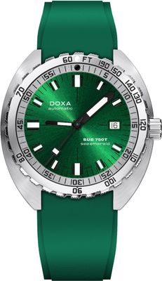 DOXA SUB 750T Sea Emerald 825.10.131.26 On Strap