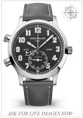 Patek Philippe 5524G-001 Calatrava Pilot Travel Time