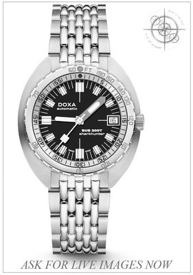 DOXA Sub 200T 804.10.101.10 Sharkhunter Iconic Dial