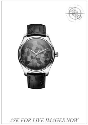 H. Moser & Cie. 1200-1220 Endeavour Centre Seconds Blue Mosaic Dial