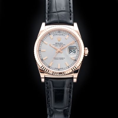 Rolex 118135-0005 Day-Date 36 Rose Gold