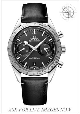 Omega 332.12.41.51.11.001 Speedmaster 57 Coaxial Chronometer Chronograph Red Dial 40.5Mm On Strap