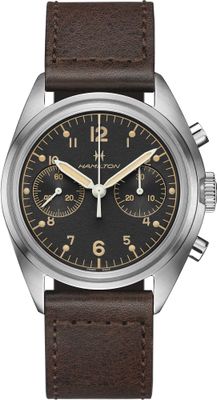 Hamilton H76409530 Khaki Aviation Pilot Pioneer Mechanical Chrono 40mm