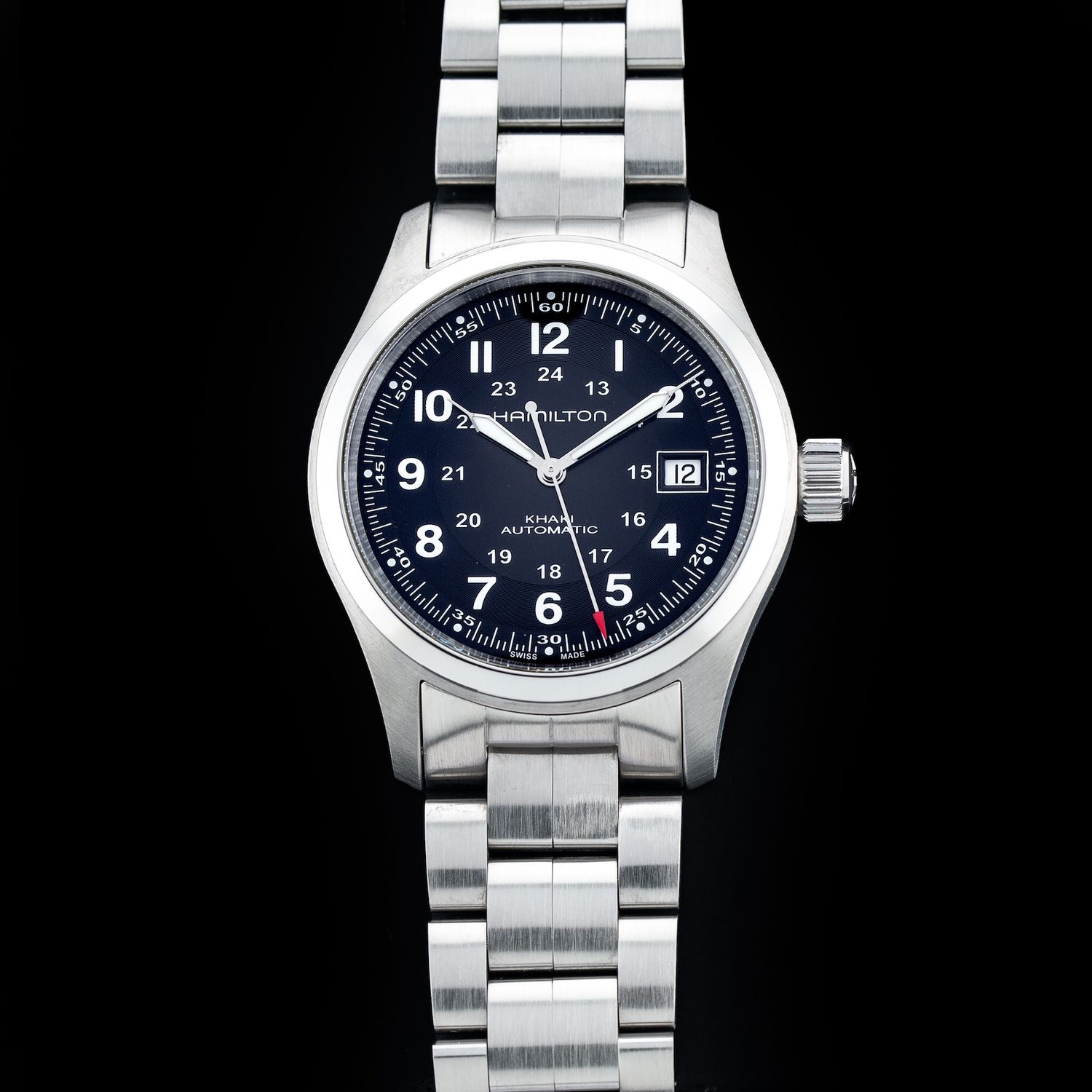 Hamilton H70455133 Khaki Field Auto 38mm - Exquisite Timepieces