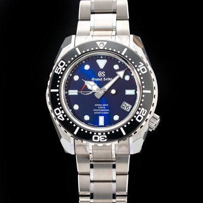 Grand Seiko Sport SLGA001 Diver Spring Drive Blue Dial