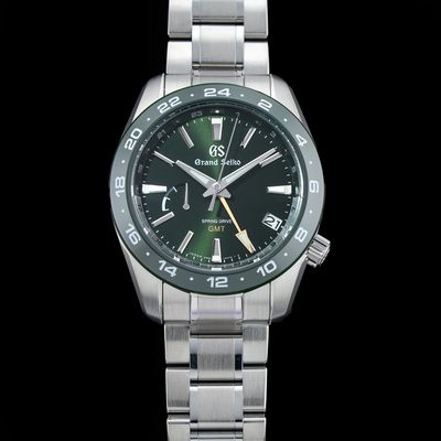 Grand Seiko SBGE257 Sport GMT Spring Drive Green Dial