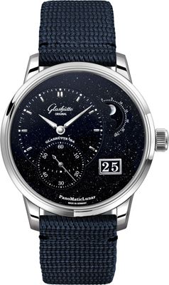 Glashütte Original 1-92-14-01-03-64 PanoMaticLunar on Synthetic Strap