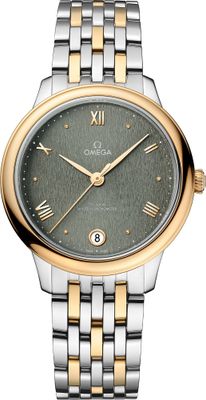 Omega 434.20.34.20.10.001 De Ville Prestige 34mm Steel Gold