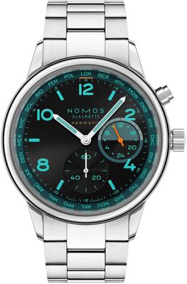 NOMOS Glashütte 790.S7 Club Sport Neomatik Worldtimer Trace