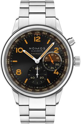 NOMOS Glashütte 790.S8 Club Sport Neomatik Worldtimer Grid