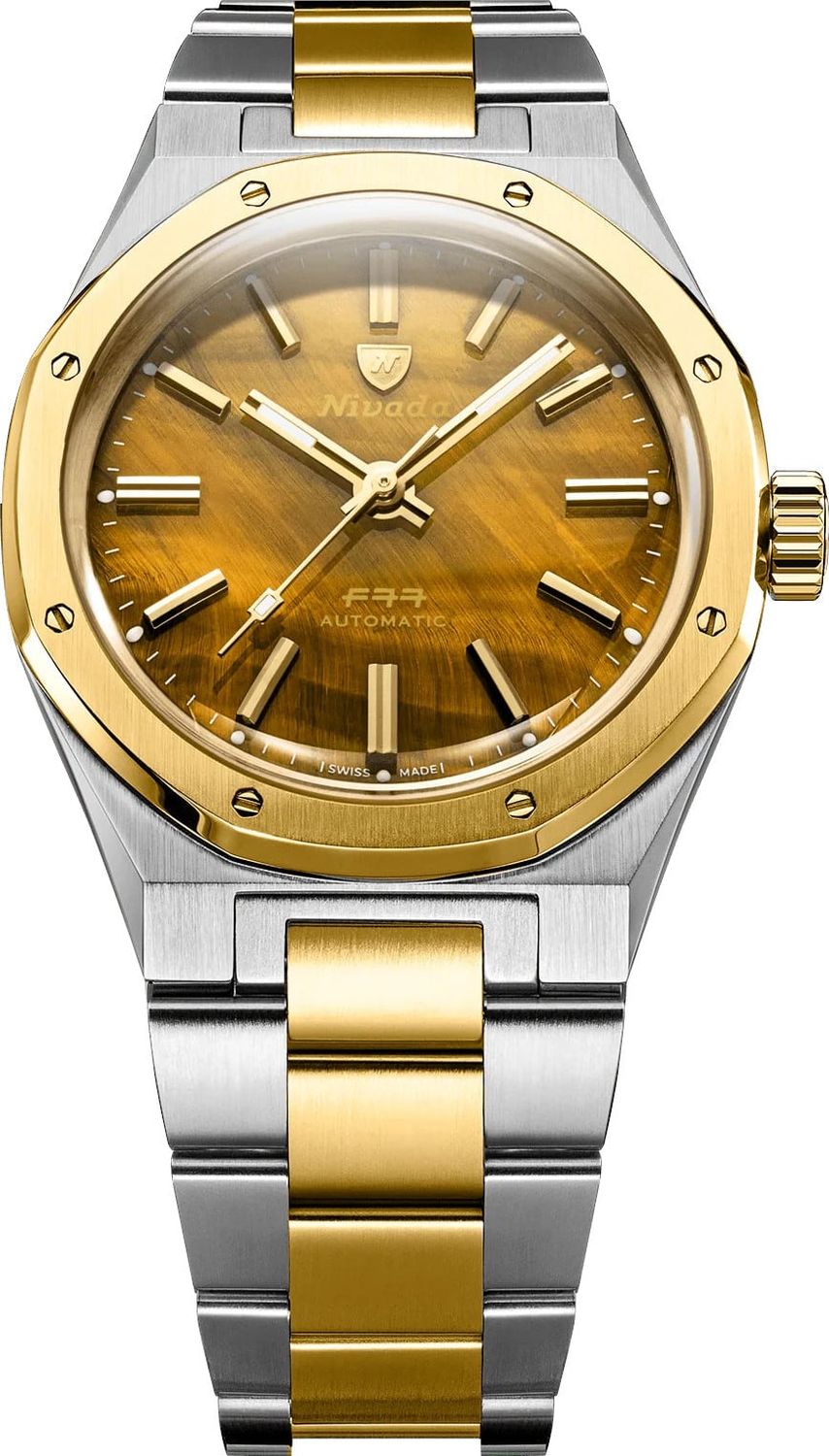 鍾乳石 Nivada Grenchen F77 MK1 Green Aventurine 68037A77