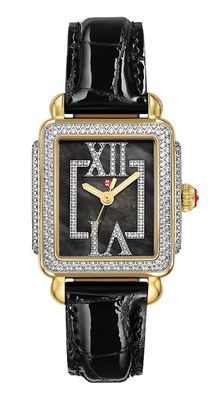Michele MWW06G000050 Deco Madison Mid Pavé Roman Black