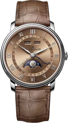 Blancpain 6654N 1146 55B Villeret Quantième Complet