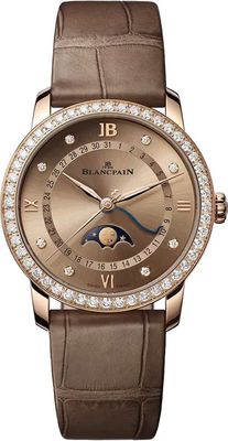 Blancpain 6126N 2946 55B Villeret Quantième Phases De Lune