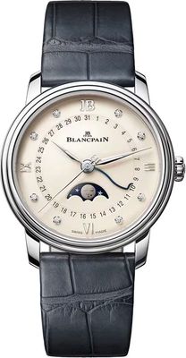 Blancpain 6126N 1187 55B Villeret Quantième Phases De Lune