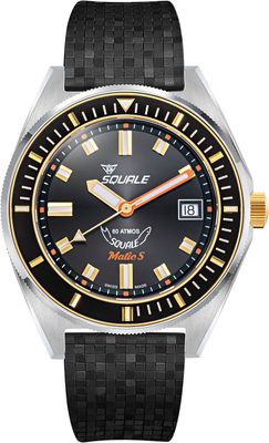 Squale MATICGBKBK.MRBK Matic S Two-Tone Mosaic