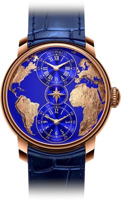 Jacob & Co. DT100.40.AA.AE.A The World Is Yours Dual Time Zone