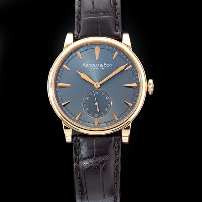 Arnold & Son 1.LCAP.S04A Pink Gold Grey Dial