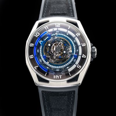 HYT H03068-A Conical Tourbillon Titanium Blue Limited Edition