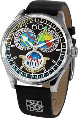 Alexander Shorokhoff AS.VK-CDMM4 Full Calendar Cardamomo Black