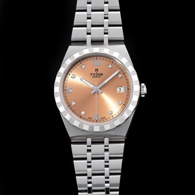 TUDOR M28500-0009 Royal 38mm Steel Salmon