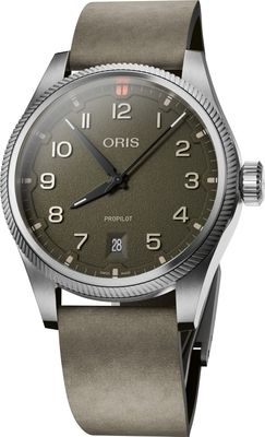 Oris 01 733 7805 4167-07 6 20 16LC ProPilot Date