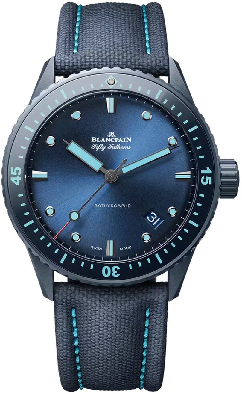 Blancpain 5000A 0640 O52A Fifty Fathoms Bathyscaphe - Exquisite