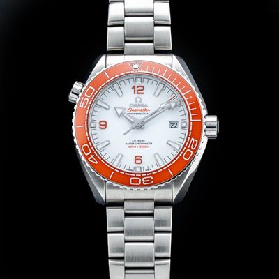 Omega 215.30.44.21.04.001 Seamaster Planet Ocean 600M Master Chronometer Orange