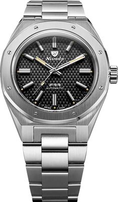 Nivada Grenchen 68041A77A F77 Black No Date