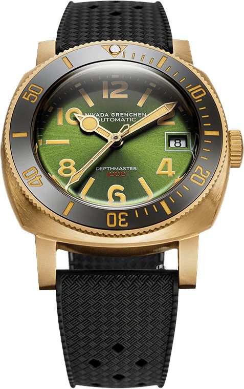 Nivada Grenchen 14132A01 Depthmaster Bronze - Exquisite Timepieces