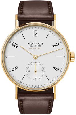 NOMOS Glashütte Tangente Gold Neomatik Doré