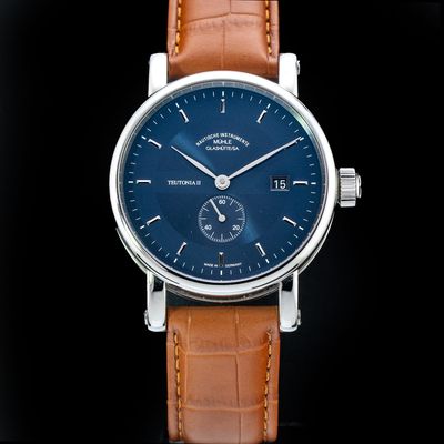 Mühle Glashütte M1-33-42-LB Teutonia II Kleine Sekunde