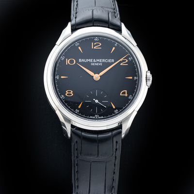Baume & Mercier M0A10364 Clifton Black Dial