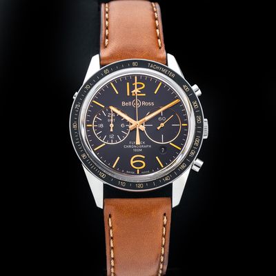 Bell & Ross Sport Heritage GMT Flyback BRV126-FLY-GMT/SCA