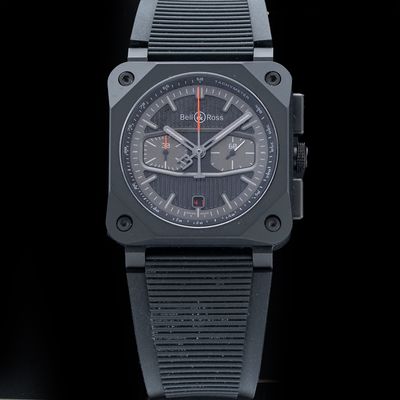 Bell & Ross BR0394-BTR-CE/SCA Chrono Blacktrack