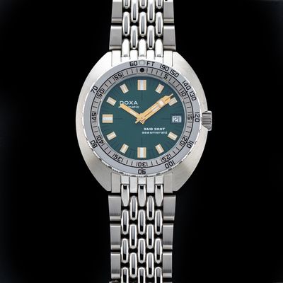 DOXA 804.10.131S.10 Sub 200T Sea Emerald On Bracelet