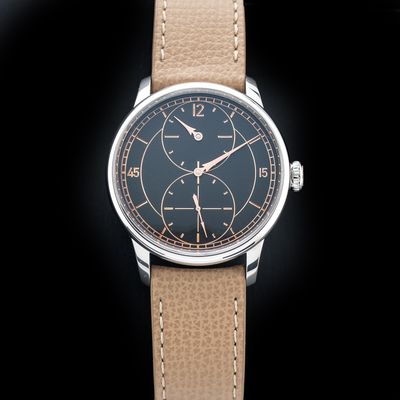 Louis Erard 85L.48AA.13 Le Régulateur Gravé Noir