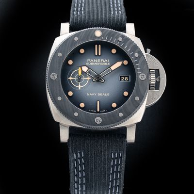 Panerai PAM01669 Submersible Navy SEALs Titanio