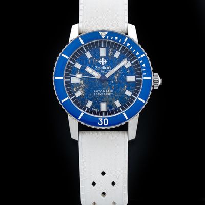 Zodiac ZO9312 Compression Diver Blue Lapis Lazuli Dial