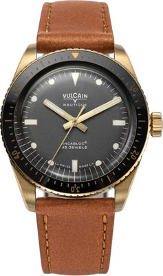 Vulcain 662170A17.BNC207 Skindiver Nautique Bronze & Grey